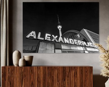 Fernsehturm und Bahnhof Alexanderplatz von Frank Herrmann