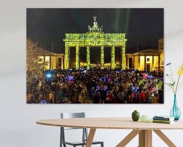 Berlin, Brandenburg Gate in a special light by Frank Herrmann