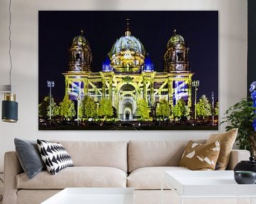 Der Berliner Dom in besonderer Beleuchtung