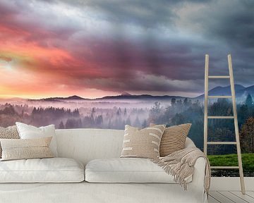 Gorski Kotar sunrise by René Pronk