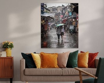 Un jour de pluie à Yangshuo (Chine) sur Claudio Duarte