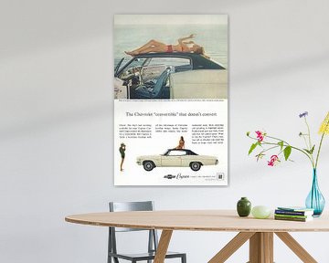 Chevrolet Caprice reclame 60s van Jaap Ros