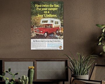 Jeep Gladiator reclame 60s
