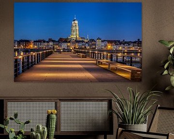 Deventer on the river IJssel by Adelheid Smitt