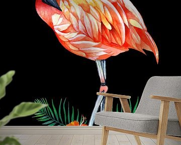 Flamingo by Geertje Burgers