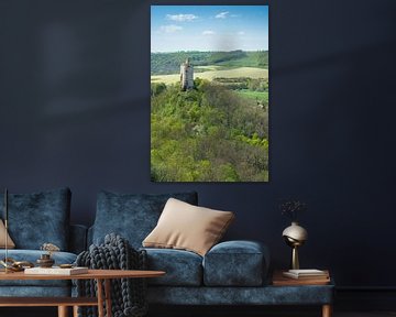 Le château de Saaleck au printemps sur Martin Wasilewski