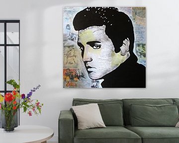 Elvis Presley "King Creole" van Kathleen Artist Fine Art