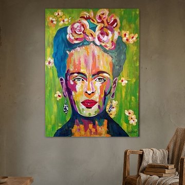 Frida by Kathleen Artist by Kathleen Artist Fine Art
