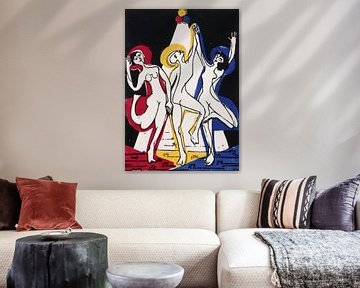 Farben-Tanz, Ernst Ludwig Kirchner1933