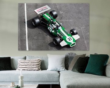 Formel-2 Rennwagen von MSP Canvas