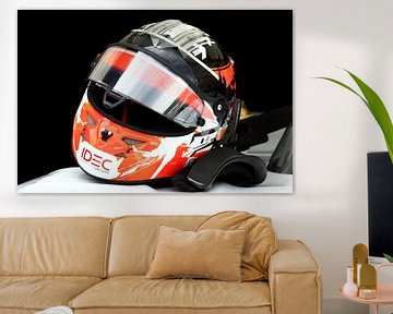 Racingdriver Helmet van MSP Canvas