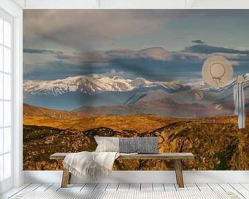 Norwegische Berge von Patrick van Oostrom