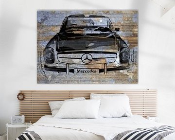 Mercedes Urban Style von Nicky`s Prints