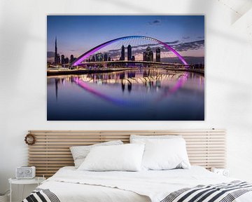 Dubai Regenboogbrug van Stefan Schäfer