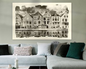 Dokkum Aquarell