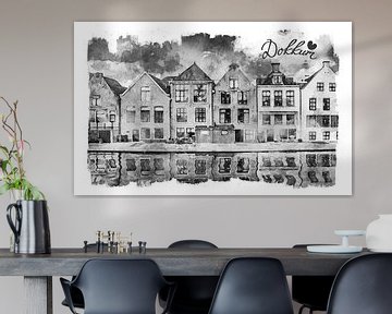 Dokkum Aquarel