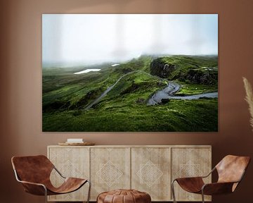Misty Days in the Scottish Highlands by Ken Costers