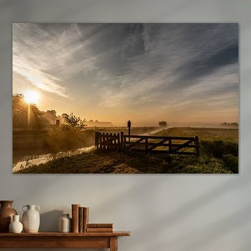 Sunrise in the Netherlands