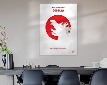 No029-1 My Godzilla 1954 minimal movie poster van Chungkong Art