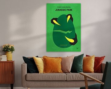 No047 My Jurassic Park minimal movie poster van Chungkong Art