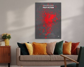 No067 My Pulp Fiction minimal movie poster van Chungkong Art