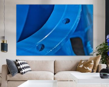 Blauw blauw staalblauw van Jolanda de Jong-Jansen