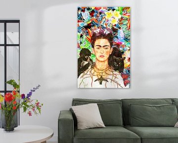 Frida Portret door Giovani Zanolino