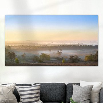 Zonsopkomst met mist