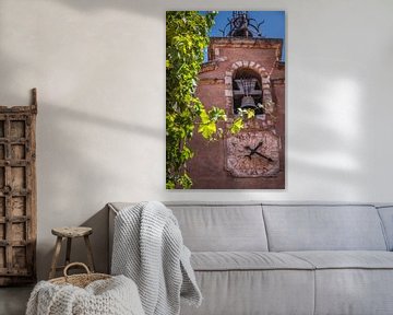 Glockenturm in Roussillon, Provence von Christian Müringer