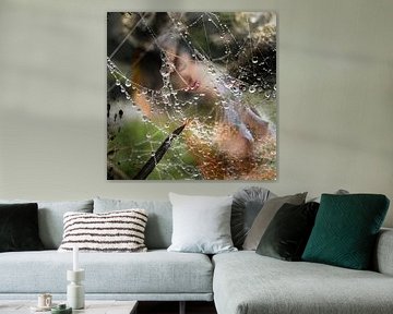Woman in the forest