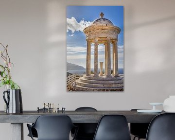 Temple in the Son Marroig garden, Mallorca by Christian Müringer