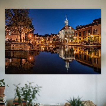 schiedam bag carrier house blue hour evening photography nightphotograpy old village