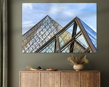Les pyramides du Louvre sur Dennis van de Water