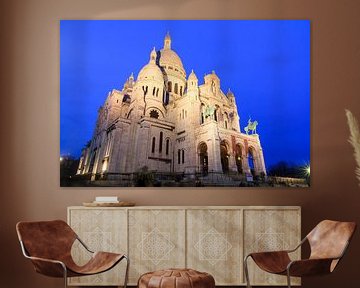 Sacre Coeur blue hour by Dennis van de Water