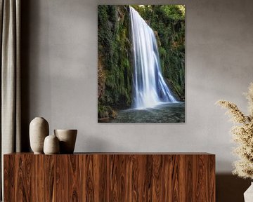 Wasserfall Cascada La Caprichosa im Parque Natural del Monasterio de Piedra