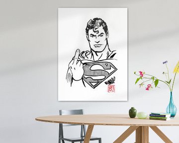 superman - niet echt gelukkig van Péchane Sumie