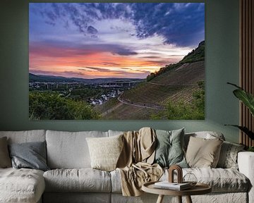 Vue sur la vallée de l'Ahr sur Heinz Grates