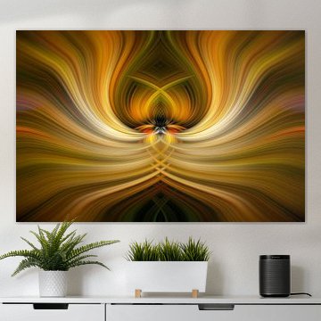 Colorful curved lines 1