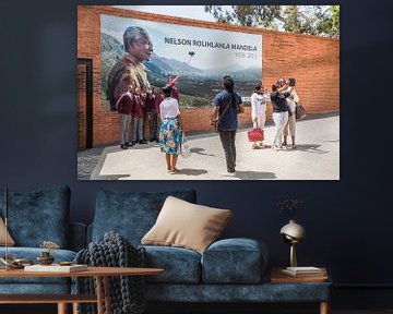 Apartheidmuseum Nelson Mandela in Pretoria van Annette van Dijk-Leek