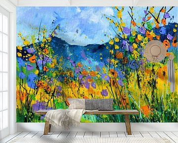 Zomerbloemen van pol ledent