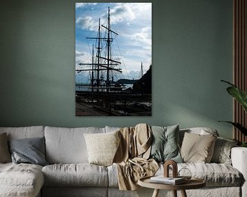 Verlaten scheepswerf