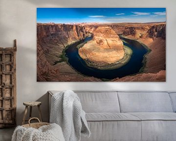 Horseshoe Bend, Page "Colorado River" Panorama sur Jeroen Somers