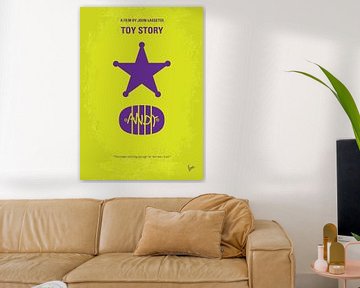 No190 My Toy Story minimal movie poster by Chungkong Art