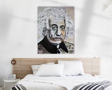 Albert Einstein Emc2 van Kathleen Artist Fine Art