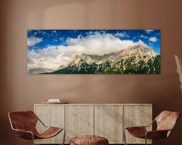 Karwendel Panorama by Martin Wasilewski