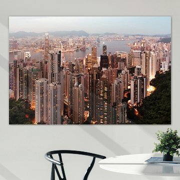 Hong Kong Skyline evening