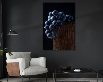 Blauwe Druiven van Anoeska Vermeij Fotografie