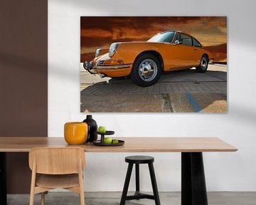 Porsche Orange von Brian Morgan