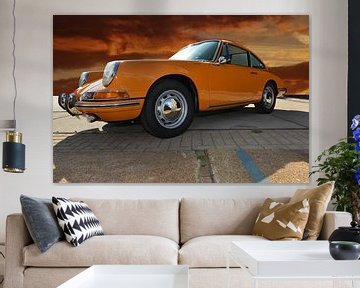 Porsche Oranje
