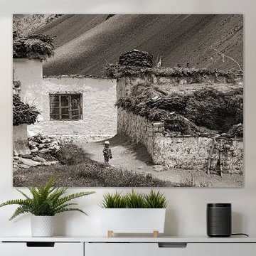 Un enfant dans la vallée du Zanskar